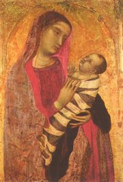 Ambrogio Lorenzetti, Madonna and Child